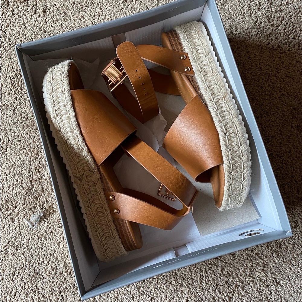 Espadrilles Sandals, only worn once
